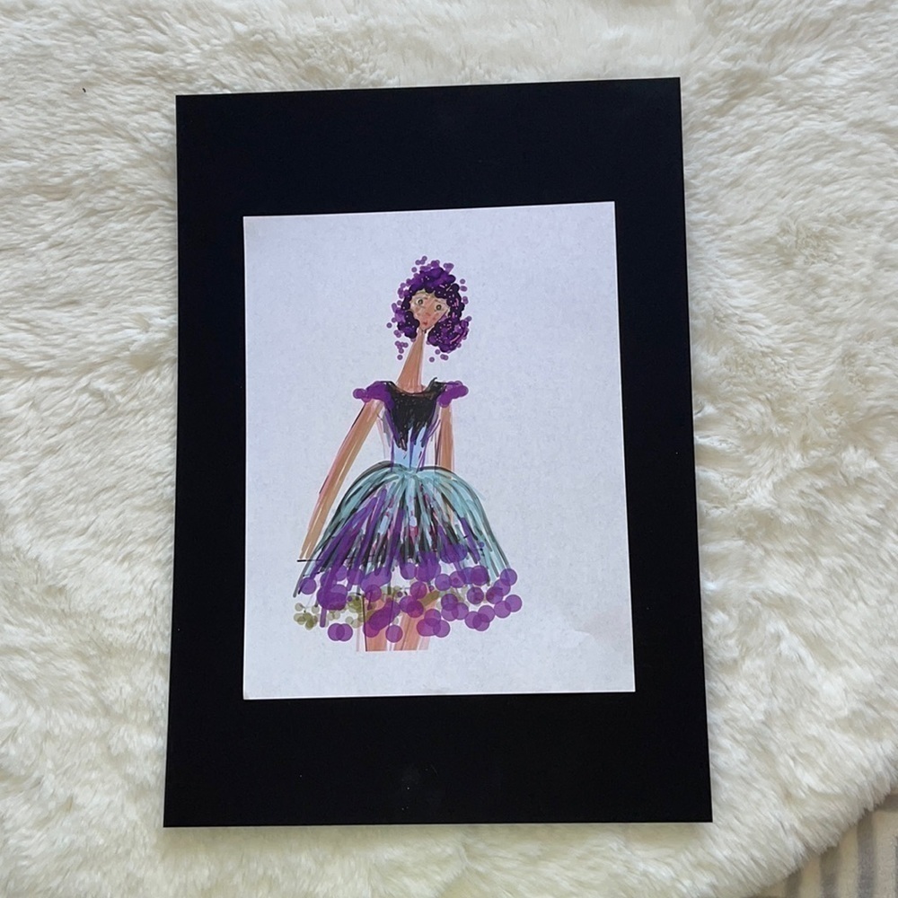 Digital art print book illustration by me Sinta Margot book on amazon handmade